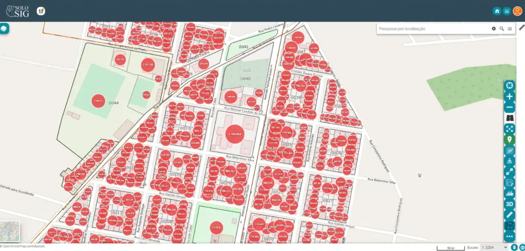 sistema de mapas interativos