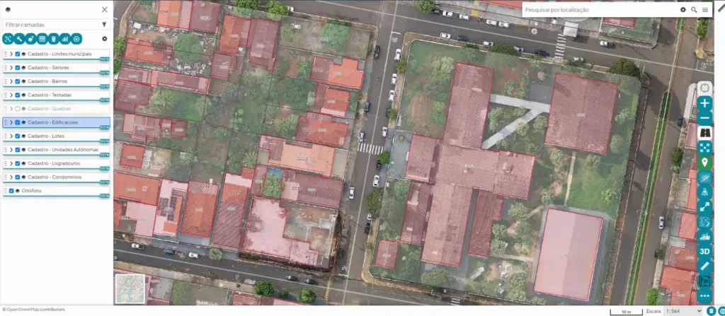 sistema georreferenciado para gestão urbana