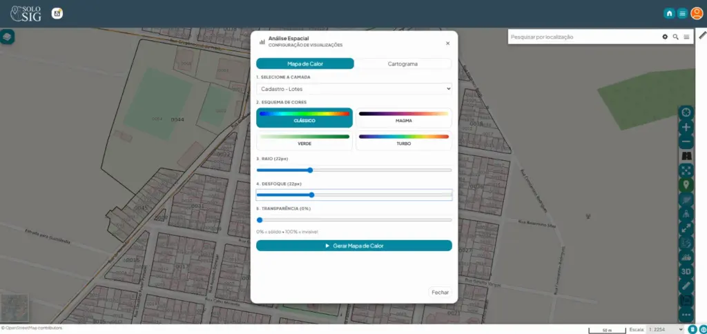 software de geoprocessamento